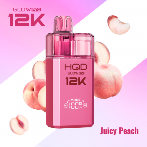 HQD Glow Pro 12K Prefilled Pod Kit | Juicy Peach